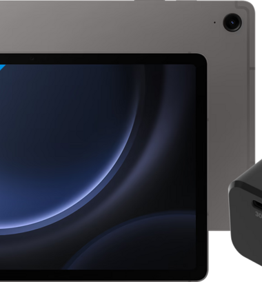 Samsung Galaxy Tab S9 FE 128GB Wifi Grijs + BlueBuilt Oplader