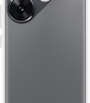 Just in Case Soft Design Xiaomi Poco F6 Back Cover Transparant