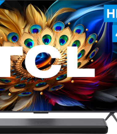 TCL QLED 55C61B (2024) + soundbar