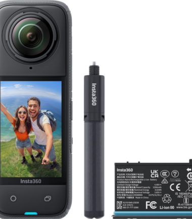 Insta360 X4 + Accu + Invisible Selfie Stick
