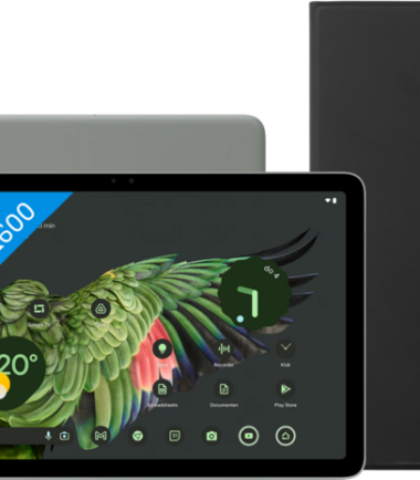Google Pixel Tablet 11 inch 128GB Wifi Grijs + Back Cover Grijs