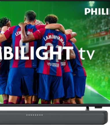 Philips 43PUS8309 - Ambilight (2024) + Soundbar + Hdmi kabel