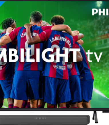 Philips 65PUS8309 - Ambilight (2024) + Soundbar + Hdmi kabel