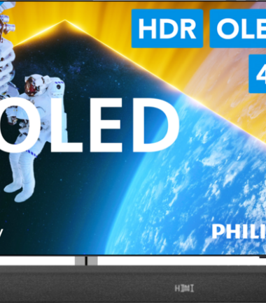 Philips 48OLED809 - Ambilight (2024) + Soundbar + Hdmi kabel