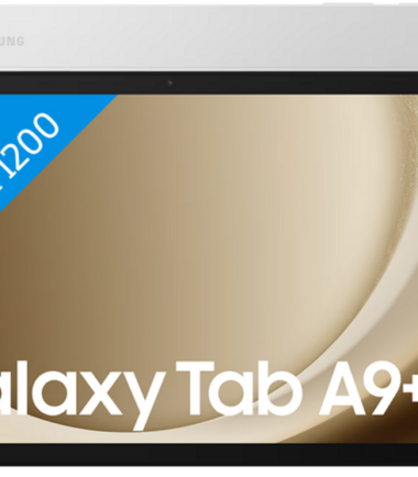 Samsung Galaxy Tab A9 Plus 11 inch 128GB Wifi Zilver + BlueBuilt Oplader