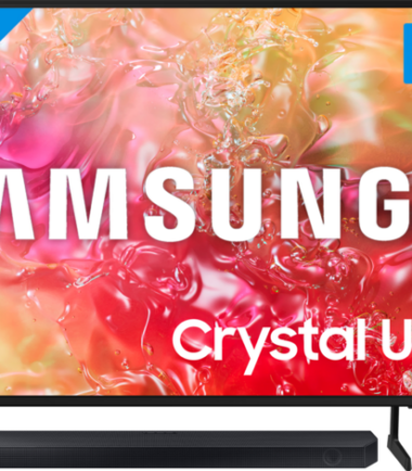Samsung Crystal UHD 75DU7100 (2024)  + Soundbar