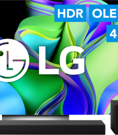 LG OLED55C34LA (2023) + Soundbar