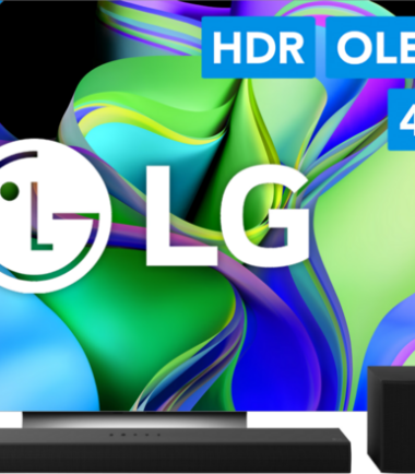 LG OLED65C34LA (2023) + Soundbar