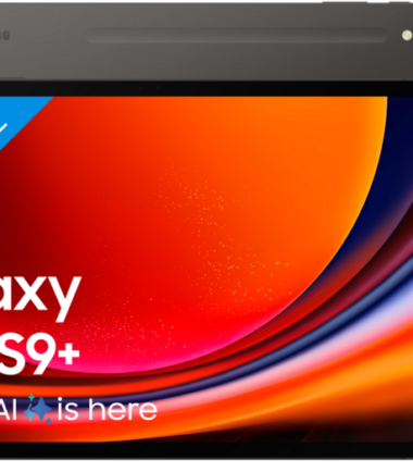 Samsung Galaxy Tab S9 Plus 12.4 inch 256 GB Wifi en 5G Zwart + Samsung Oplader