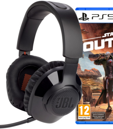JBL Quantum 350 + Star Wars Outlaws PS5