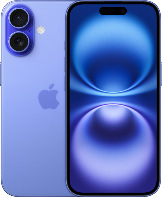 Apple iPhone 16 128GB Blauw Apple iPhone 16 128GB Blauw