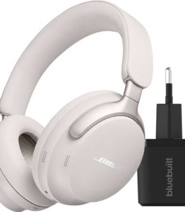 Bose QuietComfort Ultra Headphones Wit + Oplader