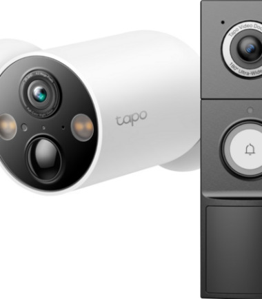 TP-Link Tapo C425 2-pack + D235 Smart Battery & Wired Doorbell
