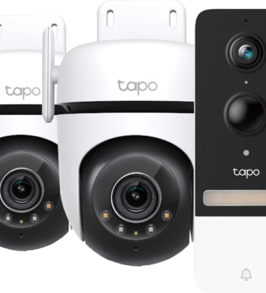 TP-Link Tapo C520WS 3-pack + Smart Battery Video Doorbell D230S1