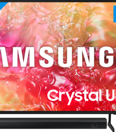 Samsung Crystal UHD 60DU7100 (2024) + Soundbar