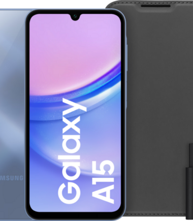 Samsung Galaxy A15 128GB Blauw 4G + Accessoirepakket