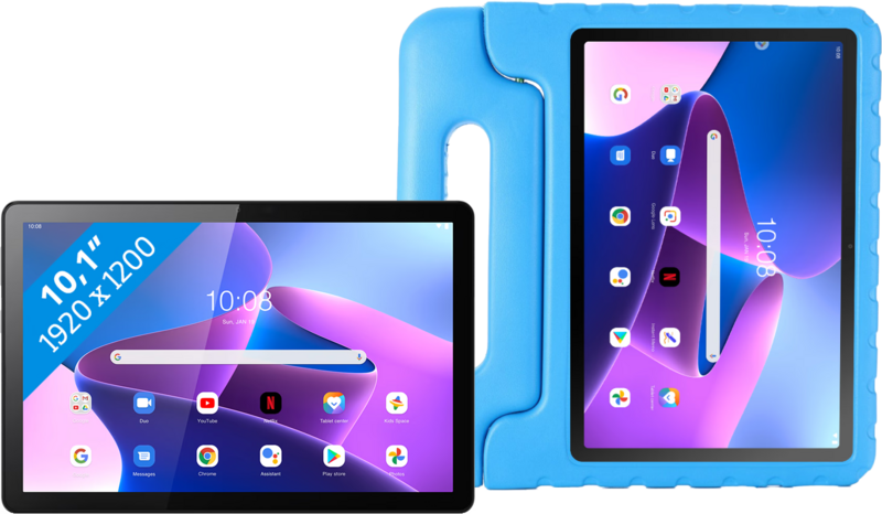 Lenovo Tab M10 (3de generatie) 10.1 inch 64GB Wifi Grijs + J Lenovo Tab M10 (3de generatie) 10.1 inch 64GB Wifi Grijs + J