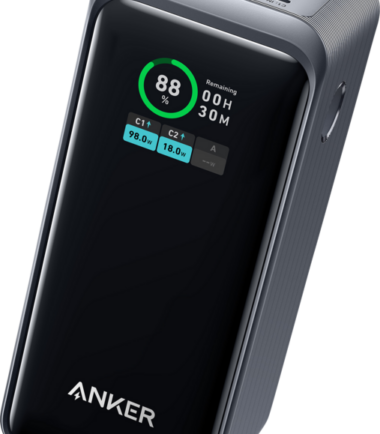 Anker Prime Powerbank 20.000 mAh met Snelladen Zwart
