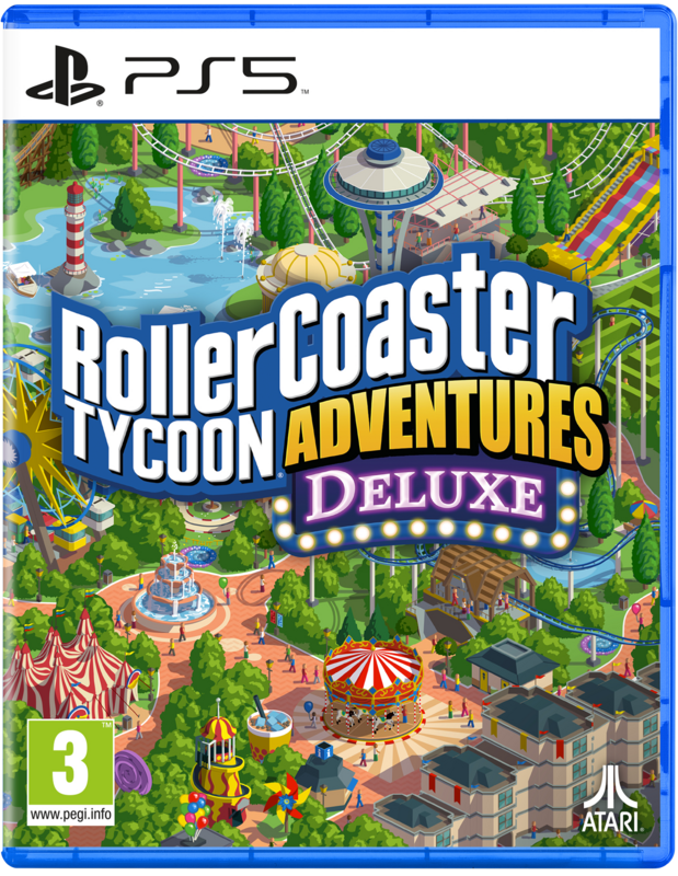 RollerCoaster Tycoon Adventures Deluxe PS5 RollerCoaster Tycoon Adventures Deluxe PS5