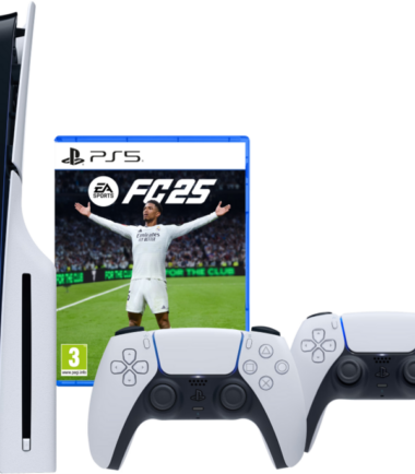 PlayStation 5 Slim Disc Edition + FC 25 + Extra Controller Wit