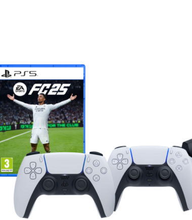 PlayStation 5 Slim Disc Edition + FC 25 + Extra Controller Wit + Oplaadstation