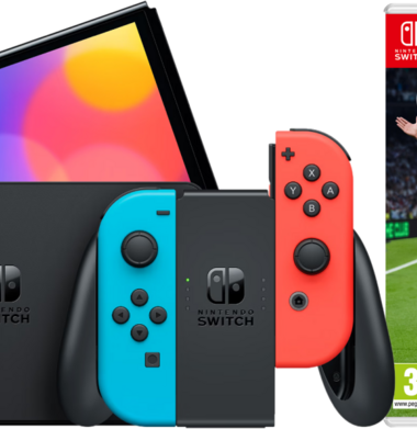 Nintendo Switch OLED Blauw Rood + EA Sports FC 25