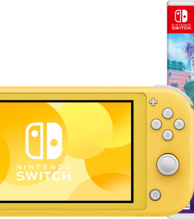 Nintendo Switch Lite Geel + Zelda: Echoes of Wisdom Switch