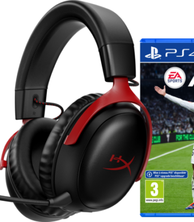 HyperX Cloud III Wireless Rood + EA Sports FC 25 PS4