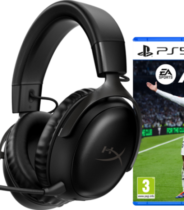 HyperX Cloud III Wireless Zwart + EA Sports FC 25 PS5