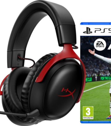 HyperX Cloud III Wireless Rood + EA Sports FC 25 PS5
