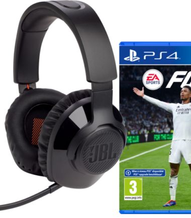 JBL Quantum 350 Wireless + EA Sports FC 25 PS4