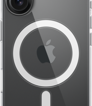 Apple iPhone 16 Back Cover met MagSafe Transparant