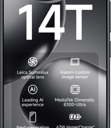 Xiaomi 14T 256GB Zwart 5G