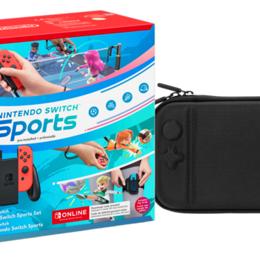 Nintendo Switch Rood/Blauw + Switch Sports + Nintendo Switch Online + Beschermhoes