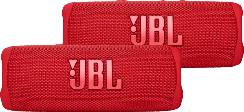 JBL Flip 6 Rood 2-pack JBL Flip 6 Rood 2-pack