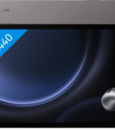 Samsung Galaxy Tab S9 FE 128GB Wifi Grijs + Galaxy Buds3 Zwart